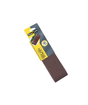 Flexovit Cloth Sanding Belt 533mm x 75mm 50g Medium pack of 2