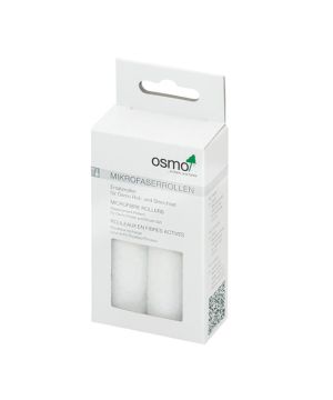 Osmo 100mm replacement microfibre rollers pack of 2 for wood care