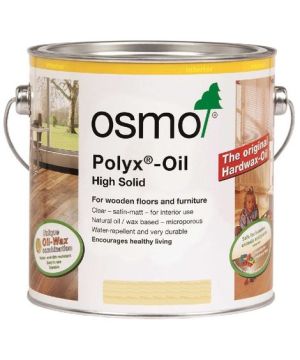 Osmo 3011 Clear Glossy Polyx-Oil Original Hardwax Oil 2.5L