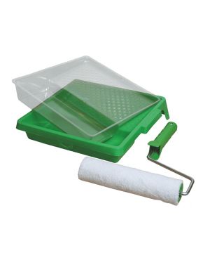 Osmo Floor Roller Set ROLLERSET/B with 250 mm microfibre roller, tray, inserts and frame