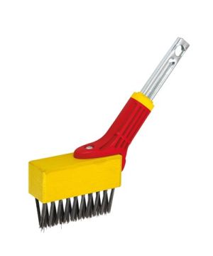 Wolf Garten FBM Multi-Change Weeding Brush with steel bristles