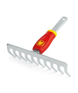 Wolf Garten DSM19 Multi-Change Close Toothed Rake, 19 cm working width, solid steel with zinc chrome plate and lacquer finish