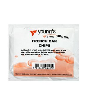 Youngs French Oak Chips 30g