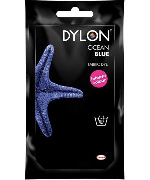 Dylon Fabric Hand Dye Ocean Blue 50g