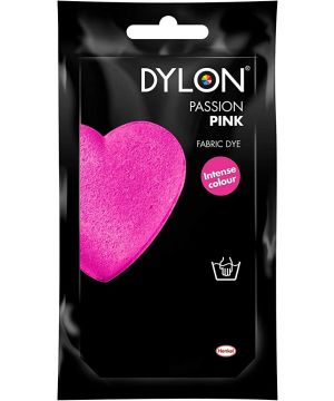 Dylon Passion Pink Fabric Hand Dye 50g
