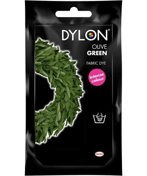 Dylon Fabric Hand Dye 50g in Olive Green