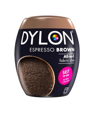 Dylon Fabric Dye Pod in Espresso Brown, 350g