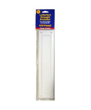 Warmseal G60201 Letterbox Draught Excluder Standard 43mm x 275mm White