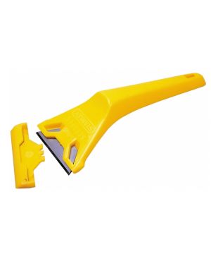 Stanley 593OC Window Scraper with plastic handle and blade guard