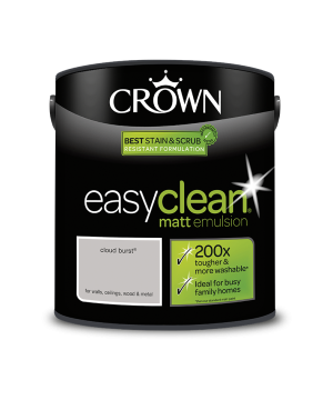 Crown Easyclean Cloud Burst Matt Emulsion Paint 2.5L