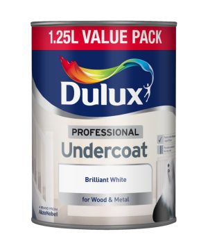 Dulux Professional Metal & Wood Undercoat white primer 1.25L