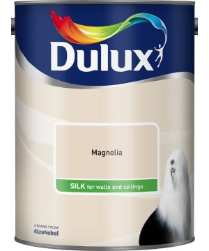 Dulux 5L Magnolia Silk Emulsion Paint