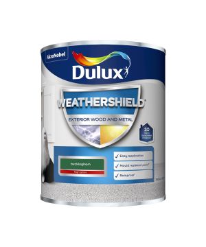 Dulux Weathershield Exterior Gloss Paint Buckingham 750ml tin