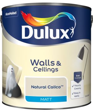 Dulux Natural Calico Matt Emulsion Paint 2.5L