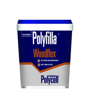 Polycell Trade Polyfilla Woodflex 600ml flexible wood filler in light grey