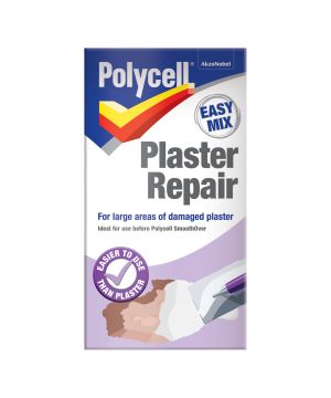 Polycell Plaster Repair Polyfilla Powder 450g with a smooth white finish