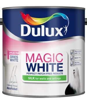 Dulux Magic White 2.5L Pure Brilliant White Matt Emulsion Paint