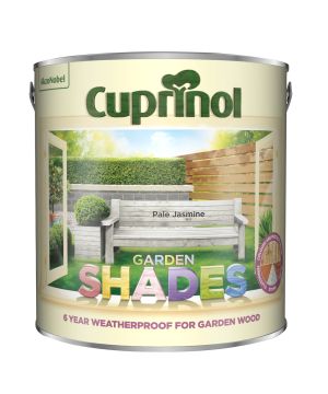 Cuprinol Garden Shades Pale Jasmine 2.5L wood and masonry paint in matt