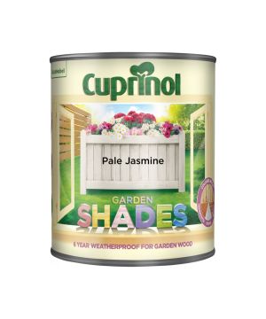 Cuprinol Garden Shades Pale Jasmine 1L wood paint tin