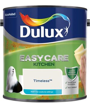 Dulux Easycare Kitchen Matt Emulsion Paint, Timeless, 2.5L