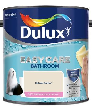 Dulux Easycare Bathroom Soft Sheen Emulsion Natural Calico 2.5L paint