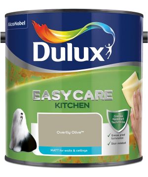 Dulux Easycare Kitchen Matt Emulsion Paint Overtly Olive 2.5L