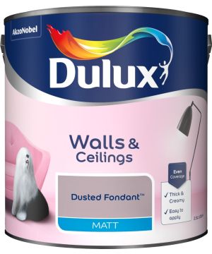Dulux Matt Emulsion Paint 2.5L Dusted Fondant