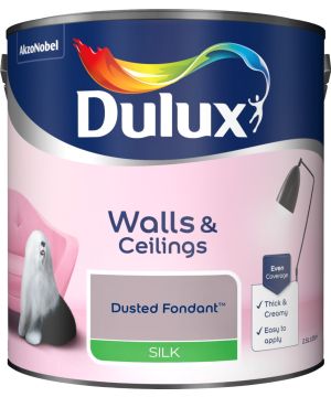 Dulux 2.5L Dusted Fondant Silk Emulsion Paint
