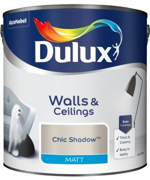Dulux Chic Shadow Matt Emulsion Paint 2.5L