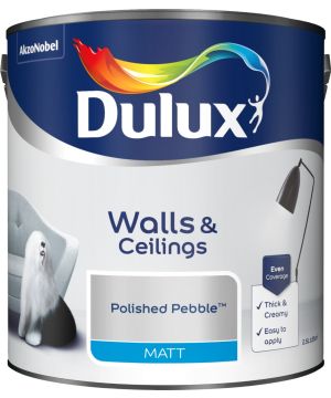 Dulux Polished Pebble Matt Emulsion Paint 2.5L