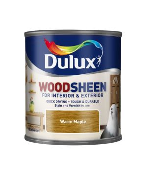 Dulux Interior/Exterior Woodsheen 250ml tin in Warm Maple