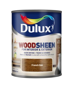 Dulux Interior and Exterior Woodsheen French Oak 750ml tin