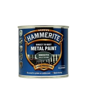 Hammerite Direct To Rust Metal Paint Smooth Wild Thyme 250ml