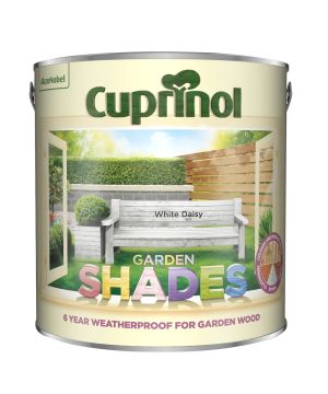 Cuprinol Garden Shades White Daisy 2.5L wood and masonry paint