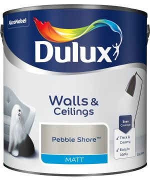 Dulux Pebble Shore 2.5L Matt Emulsion Paint