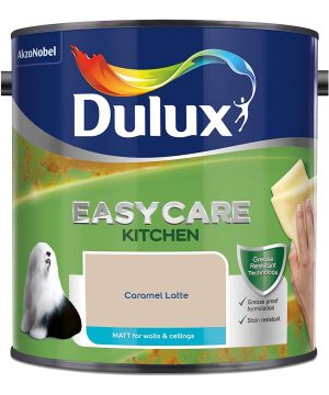 Dulux Easycare Kitchen Matt Emulsion Paint Caramel Latte 2.5L