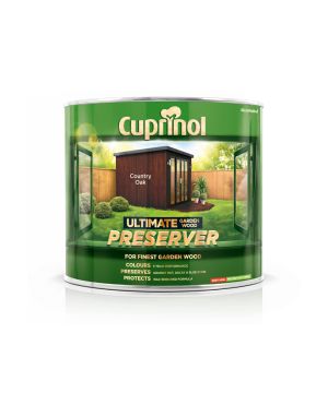 Cuprinol Ultimate Garden Wood Preserver 1L in Country Oak