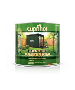 Cuprinol Ultimate Garden Wood Preserver 1L in Spruce Green