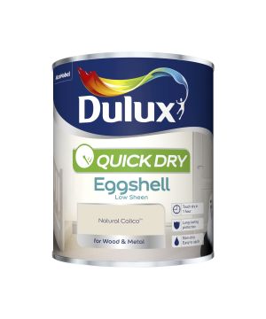 Dulux Quick Dry Eggshell Paint - Natural Calico - 750ml