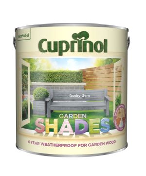 Cuprinol Garden Shades 2.5L Dusky Gem garden paint tin