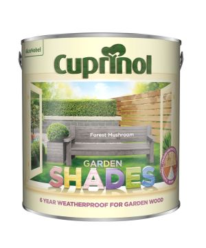 Cuprinol Garden Shades Forest Mushroom 2.5L wood and masonry paint