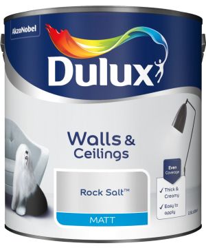 Dulux Matt Emulsion Paint - Rock Salt - 2.5L