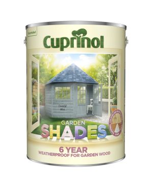 Cuprinol Garden Shades Coastal Mist 5L garden paint with matt finish