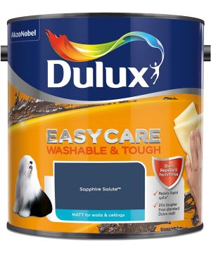 Dulux Easycare Washable and Tough Matt Emulsion Sapphire Salute 2.5L