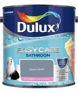 Dulux Easycare Bathroom Soft Sheen Emulsion Denim Drift 2.5L