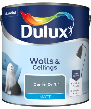 Dulux Matt Emulsion Paint Denim Drift 2.5L