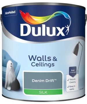 Dulux Silk Emulsion Paint Denim Drift 2.5L