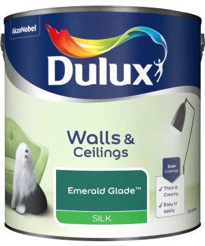 Dulux Silk Emulsion Paint Emerald Glade 2.5L