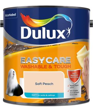 Dulux Easycare Washable & Tough Matt Emulsion Soft Peach 2.5L