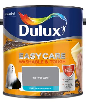 Dulux Easycare Washable & Tough Matt Emulsion Natural Slate 2.5L